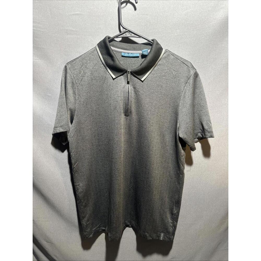 Perry Ellis men's polo quarter-zip Size Small #398